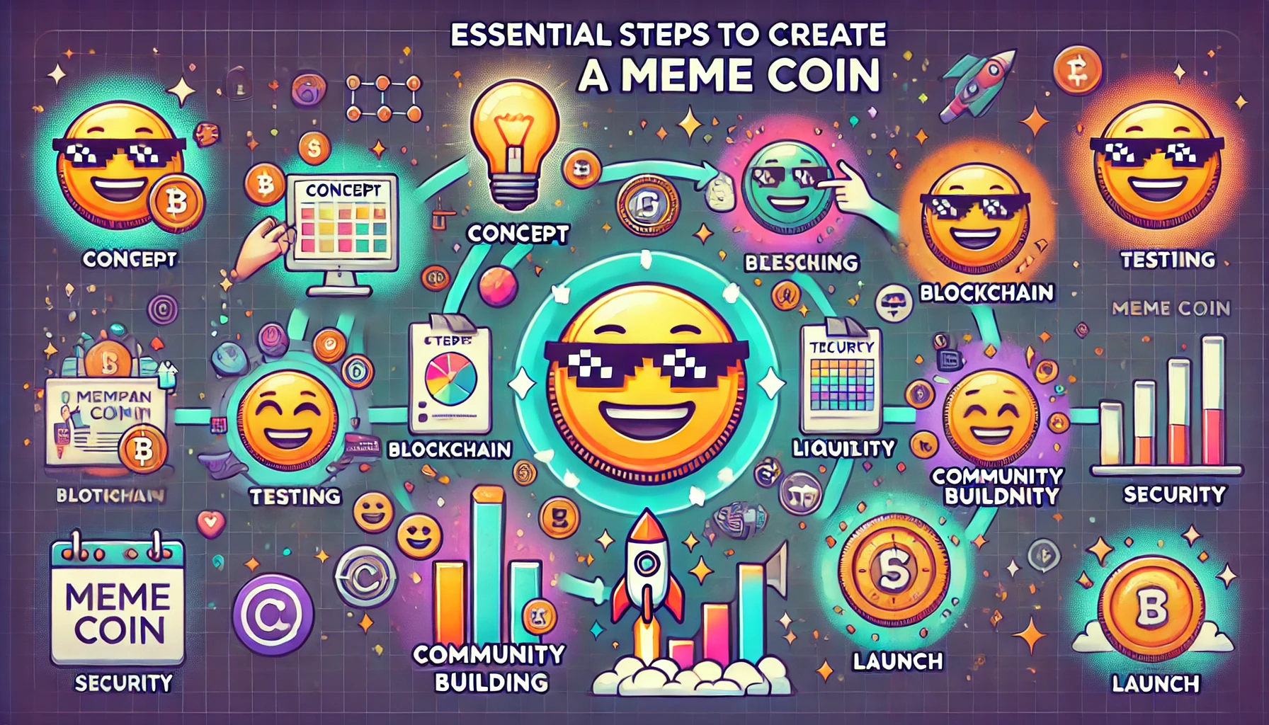 Essential steps to create a meme coin 