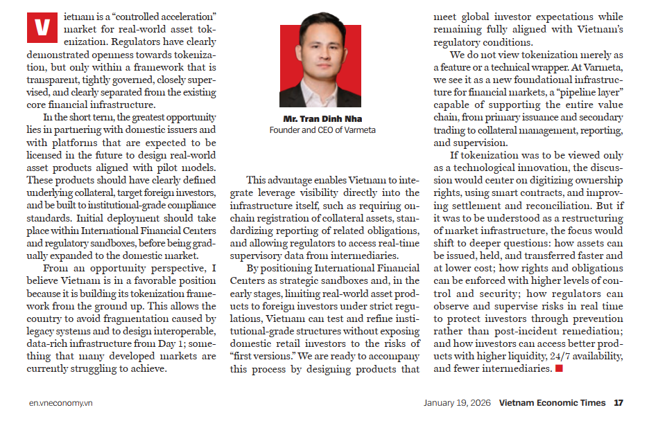 Real-world asset tokenization in Vietnam