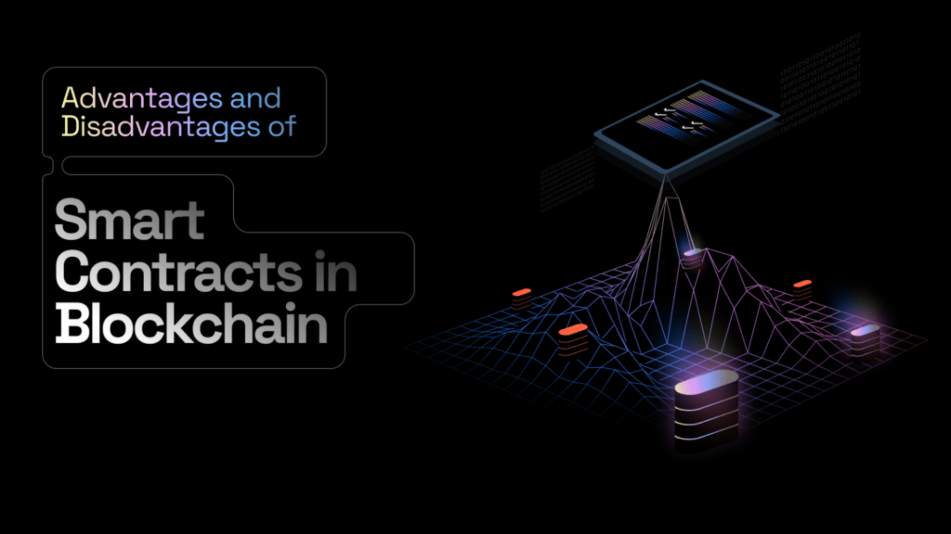 Pros and cons of smart contracts