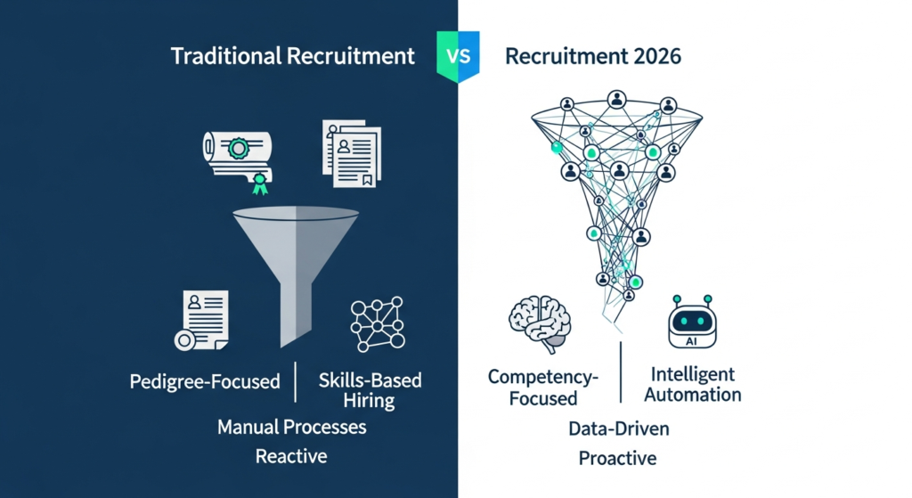 Automated Recruitment vs Traditional Recruitment
